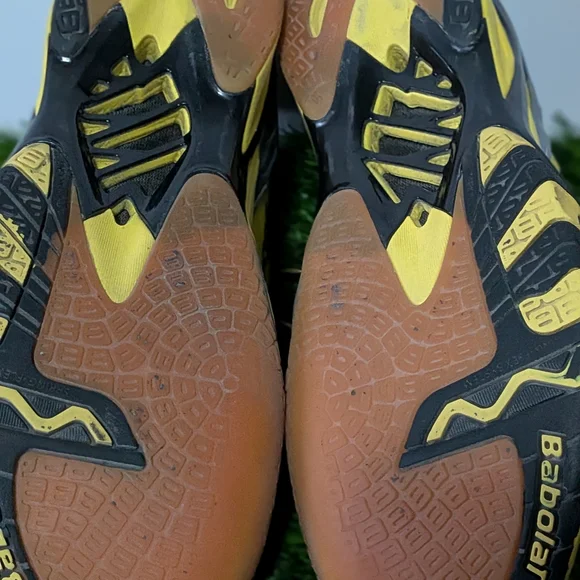 Babolat Men’s Athletic Tennis Shoes - Yellow/Black - Picture 5 of 9